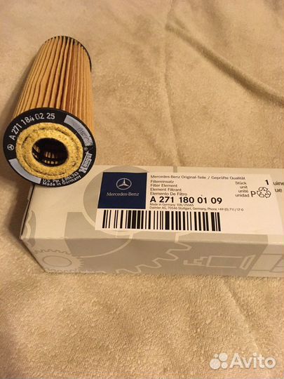 Масляный фильтр Германия +топливный фильтр Австрия