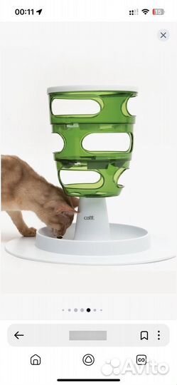 Кормушка игрушка для кошек