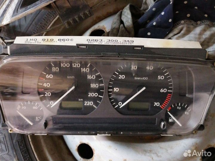 Приборная понель джета