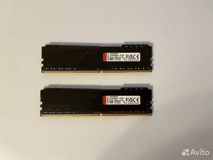 Оперативная память Kingston fury Beast Black