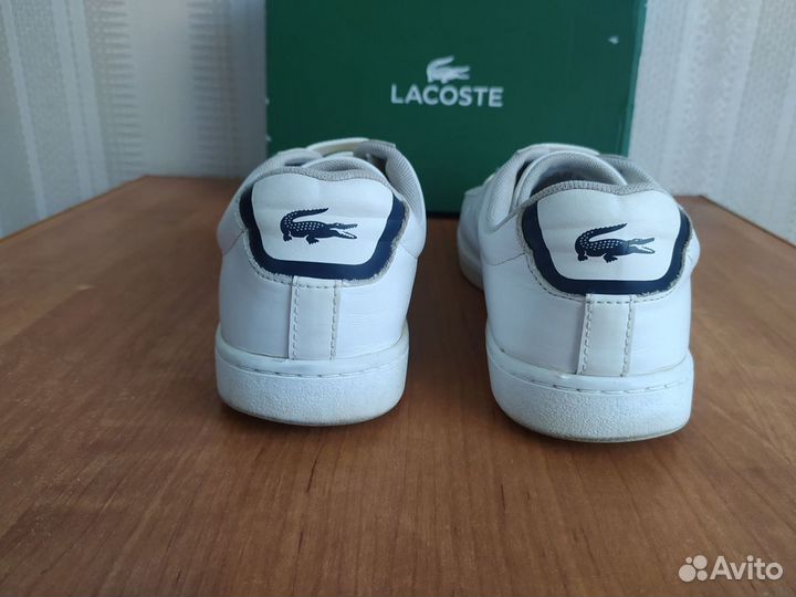 Кеды Lacoste женские 37,5 размер оригинал белые