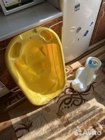 Ванночка для купания с горкой объявление продам