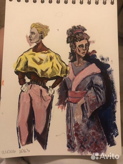 Картина акрилом на заказ