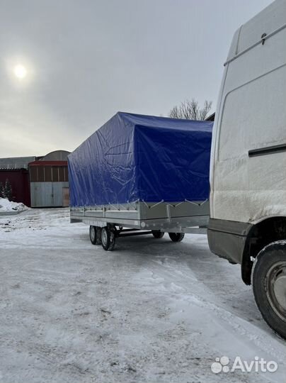 Прицеп цм подрамник 5.0*2.0 2хосн тент 1.5 м