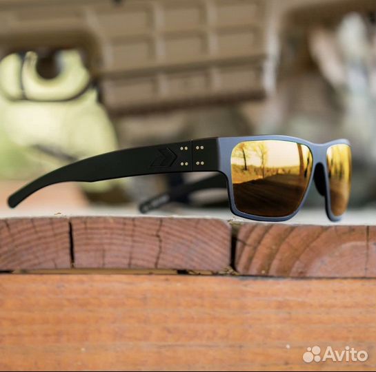 Очки Gatorz Delta Gold Mirror Polarized