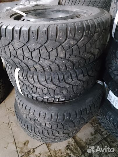 Шины 215 55 r16 зимние шипованные на дисках