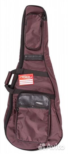 Чехол для акустической гитары Force DLX-A (crbn)