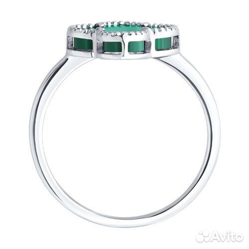 Кольцо sokolov из серебра, 83010264, р.16,5