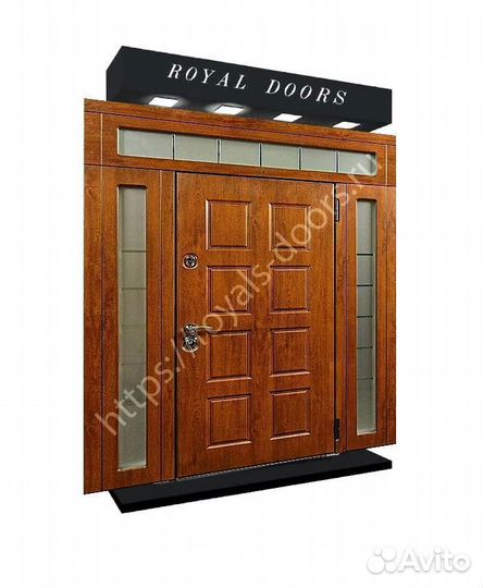 Парадная входная группа с терморазрывом