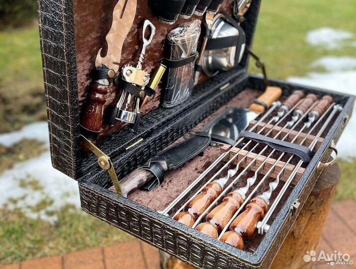 Шампуры Подарочный набор шампуров Подарок