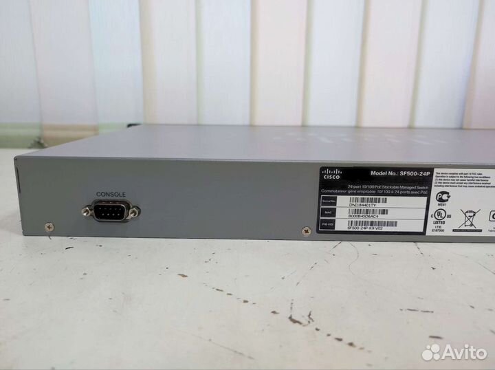 Управляемый POE коммутатор Cisco SF500-24P