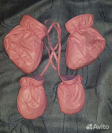 Пинетки и варежки