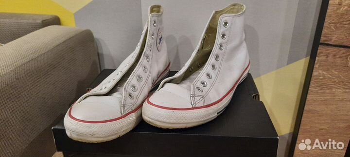 Кеды converse кожаные