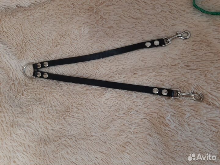 Сворка для двух средних или крупных собак