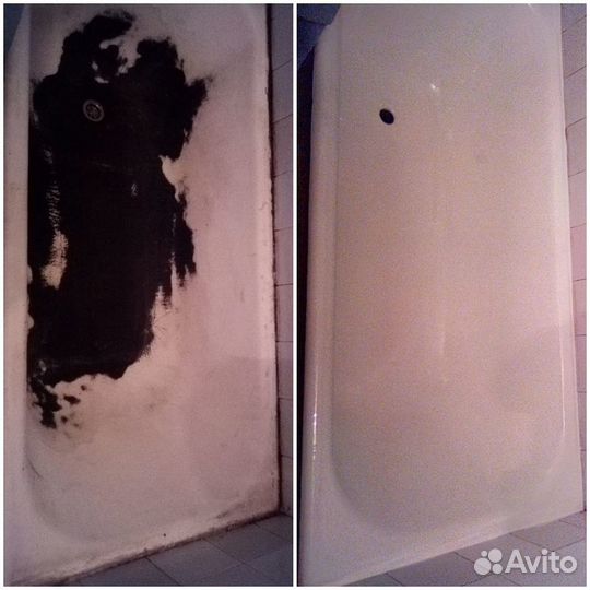 Добросовестная реставрация ванн