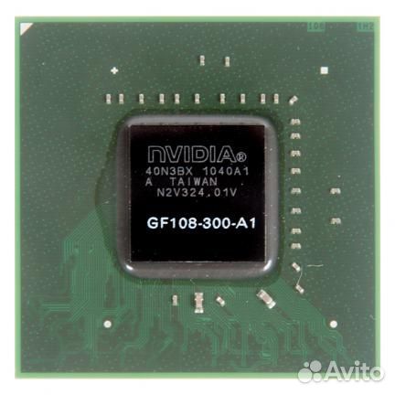 Видеочип nvidia GF108-300-A1 GT430 с разбора GT430