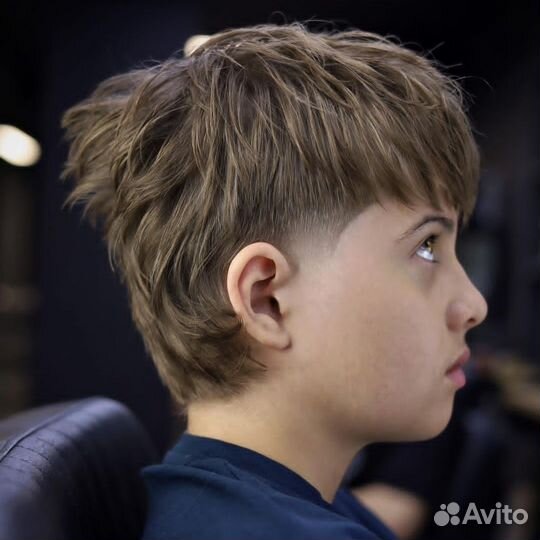 Мужская креативная стрижка