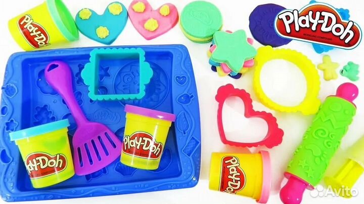 2 набора play doh