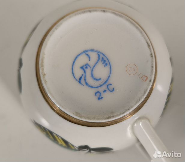 Фарфоровые тернопольский чашечки СССР