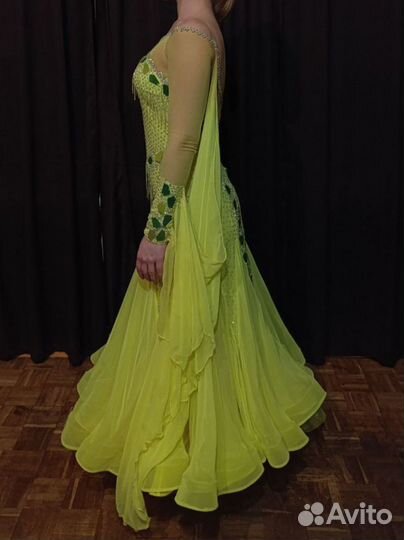 Платье для бальных танцев стандарт