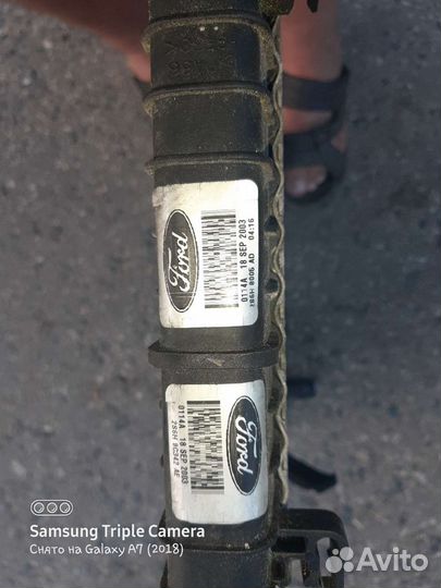 Радиатор охлаждения форд фиеста 1.4 tdi