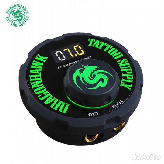 Тату блок питания dragonhawk