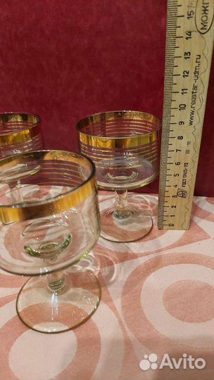Бокалы и рюмки СССР винтаж
