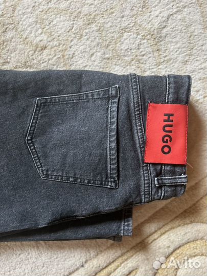 Джинсы hugo boss женские прямые серые 934 модель