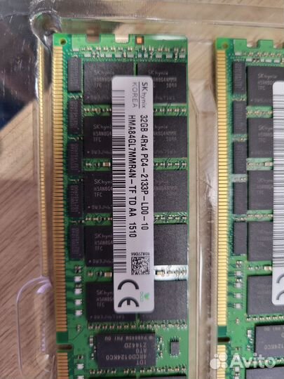 Память 752372-081 HPE 32GB 4RX4 PC4-2133P-L(1X32G)
