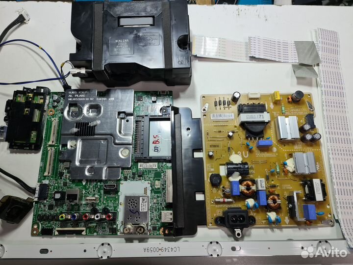 Плата подсветка LG 43UJ630V на запчасти