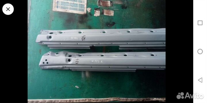 Порог кузова Mercedes w124 w210 w202