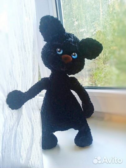 Вязаный кот