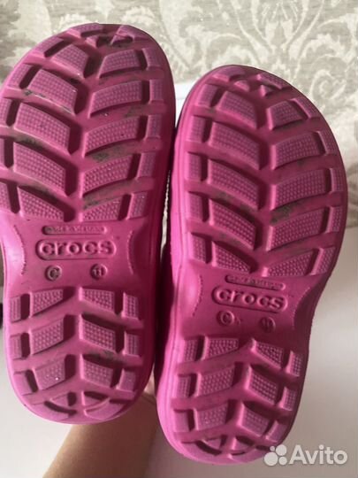 Сапоги Crocs c11 28р-р