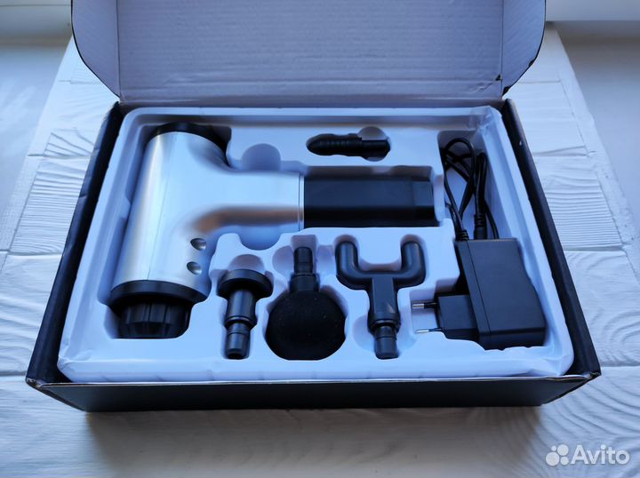 Вибро массажер для мышц тела, спины, шеи, рук, ног