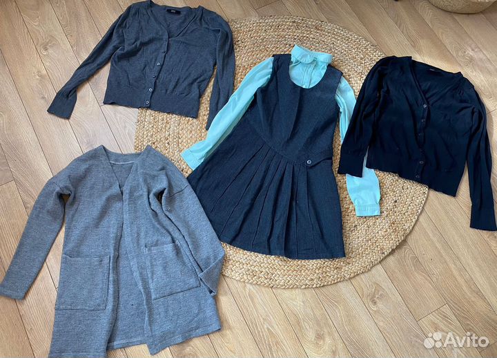 Школьная одежда сарафан, блузка, кофты