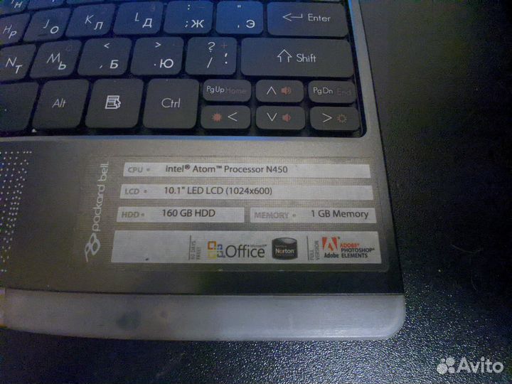 Нетбук Packard Bell