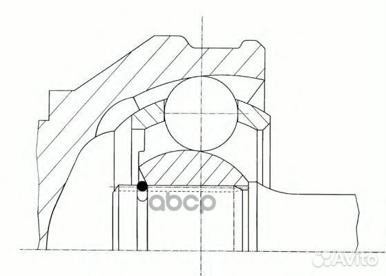 ШРУС VW T4 1.8-2.5L/1.9-2.4D/TD 90-94 301963 GKN