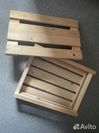 Ящик деревянный для подарков / рукоделия