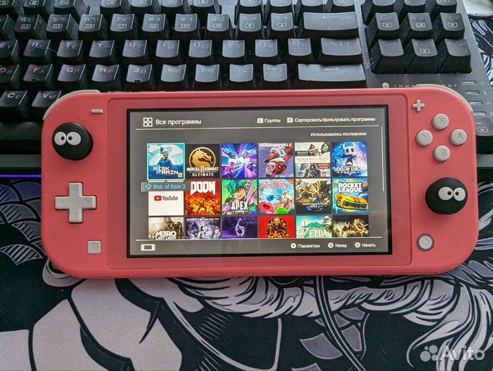 Nintendo switch lite +много игр