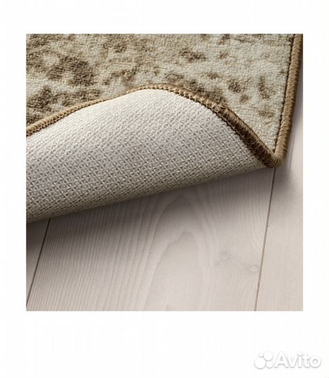 Ковер икеа герлев, с рисунком бежевый, 2.3 х 1.7 м