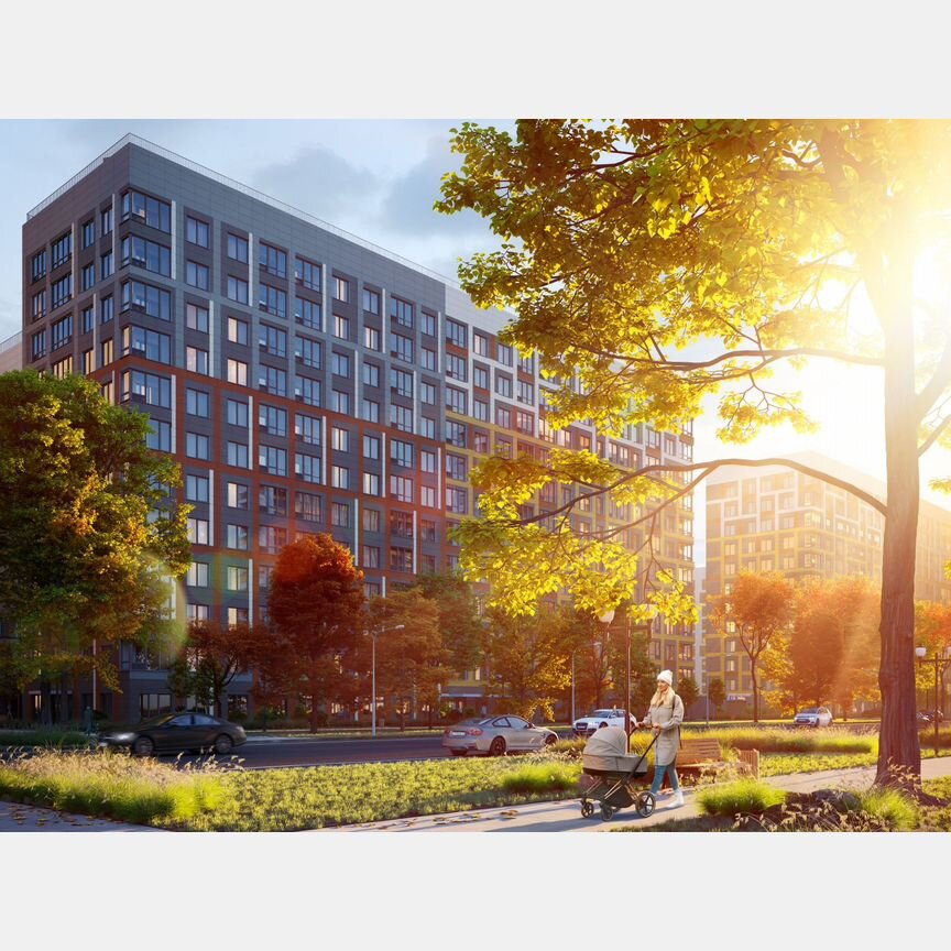 2-к. квартира, 78,2 м², 9/12 эт.