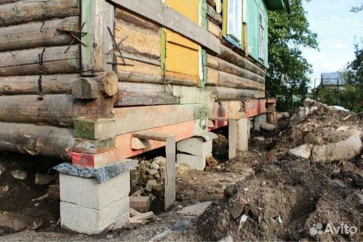 Замена венцов дома
