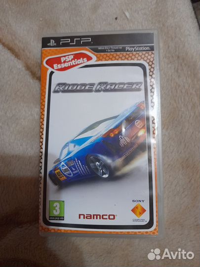 Диск PSP Ridge Racer лицензия