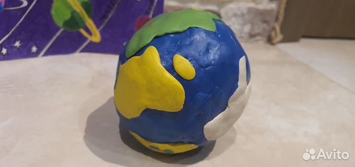 Поделка Солнечная система, планета Земля