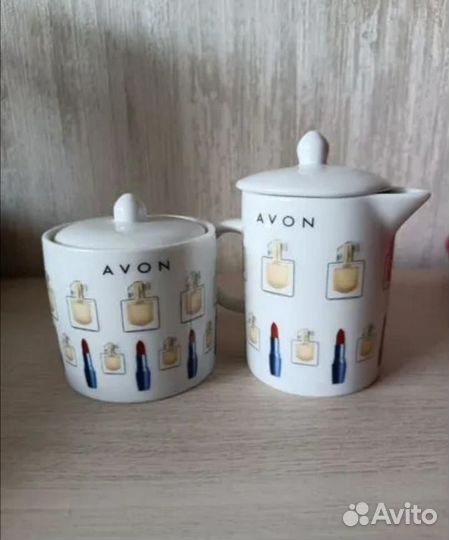 Молочник + сахарница 