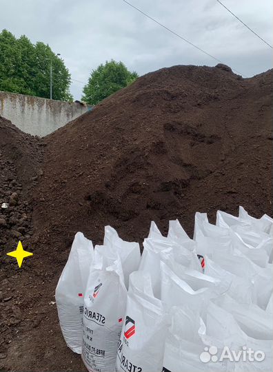 Навоз и перегной в мешках и валом