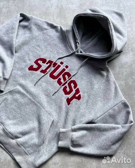 Худи stussy pigment dyed