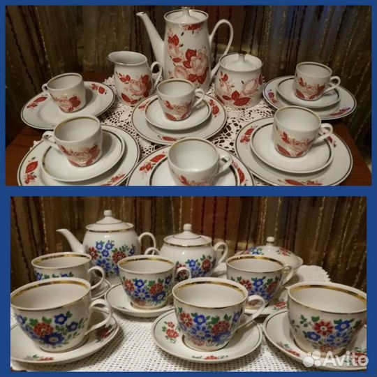 Кофейный, чайный сервиз СССР