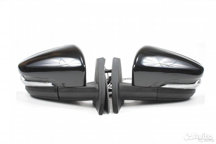 Зеркала на Ваз 2114 в стиле Гранта Черные Новые