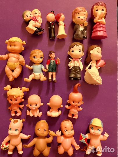 Киндер фигурки разные, много